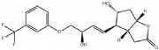 (+)-(3aR,4R,5r,6aS)-Hexahydro-5-hydroxy-4-[(1E,3R)-3-hydroxy-4-(3-trifluoromethyl)phenoxy-1-butenyl]-2H-cyclopenta[b]furan-2-one