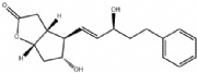 (+)-(3aR,4R,5r,6aS)-Hexahydro-5-hydroxy-4-[(1E,3R)-3-hydroxy-5-phenyl-1-pentenyl]-2H-cyclopenta[b]furan-2-one