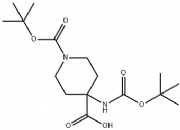 1-(tert-Butoxycarbonyl)-4-(tert-butoxycarbonylamino)-4-piperidinecarboxylic acid
