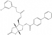 [1,1'-Biphenyl]-4-carboxylic acid [3aR-[3aa,4a(E),5b,6aa]]-4-[4-(3-chlorophenoxy)-3-oxo-1-butenyl]hexahydro-2-oxo-2H-cyclopenta[b]furan-5-yl ester