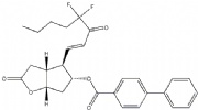[1,1'-Biphenyl]-4-carboxylic acid [3aR-[3aa,4a(E),5b,6aa]]-4-(4,4-difluoro-3-oxo-1-octenyl)hexahydro-2-oxo-2H-cyclopenta[b]furan-5-yl ester