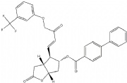 [1,1'-Biphenyl]-4-carboxylic acid (3aR,4R,5R,6aS)-hexahydro-2-oxo-4-[(1E)-3-oxo-4-[3-(trifluoromethyl)phenoxy]-1-buten-1-yl]-2H-cyclopenta[b]furan-5-yl ester