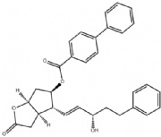[1,1'-Biphenyl]-4-carboxylic acid (3aR,4R,5R,6aS)-hexahydro-4-[(1E,3S)-3-hydroxy-5-phenyl-1-penten-1-yl]-2-oxo-2H-cyclopenta[b]furan-5-yl ester