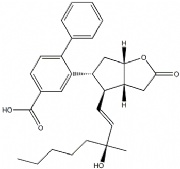 [1,1'-Biphenyl]-4-carboxylic acid, hexahydro-4-(3-hydroxy-3-Methyl-1-octenyl)-2-oxo-2H-cyclopenta[b]fura n-5-ester, [3aR-[3aa,4a(1E,3S*),5b,6aa]]-