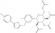(1S)-1,5-Anhydro-1-C-[3-[[5-(4-fluorophenyl)-2-thienyl]methyl]-4-methylphenyl]-D-glucitol tetraacetate