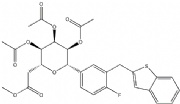 (1S)-1,5-Anhydro-1-C-[3-(benzo[b]thien-2-ylmethyl)-4-fluorophenyl]-D-glucitol 2,3,4,6-tetraacetate