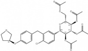 (1S)-1,5-Anhydro-1-C-[4-chloro-3-[[4-[[(3S)-tetrahydro-3-furanyl]oxy]phenyl]methyl]phenyl]-D-glucitol tetraacetate