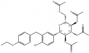 (1S)-1,5-Anhydro-1-C-[4-chloro-3-[(4-ethoxyphenyl)methyl]phenyl]-D-glucitol tetraacetate