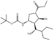 (1S,2S,3S,4R)-3-[(1S)-1-Amino-2-ethylbutyl]-4-[[(1,1-dimethylethoxy)carbonyl]amino]-2-hydroxy-cyclopentanecarboxylic acid methyl ester