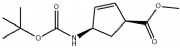 (1S,4R)-4-[[(1,1-Dimethylethoxy)carbonyl]amino]-2-cyclopentene-1-carboxylic acid methyl ester