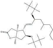2H-Cyclopenta[b]furan-2-one, 5-[[(1,1-diMethylethyl)diMethylsilyl]oxy]-4-[3-[[(1,1-diMethylethyl)diMethyl silyl]oxy]-5-Methyl-1-nonenyl]hexahydro-, [3aa,4a(1E,3S*,5S*),5b,6aa]-