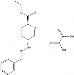 (2S,5R)-5-[(Phenylmethoxy)amino]-2-piperidinecarboxylic acid ethyl ester ethanedioate