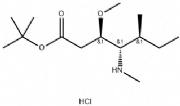 (3R,4S,5S)-3-Methoxy-5-methyl-4-(methylamino)heptanoic acid 1,1-dimethylethyl ester hydrochloride