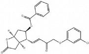 (3aR,4R,5R,6aS)-5-(Benzoyloxy)-4-[(1E)-4-(3-chlorophenoxy)-3-oxo-1-buten-1-yl]hexahydro-2H-cyclopenta[b]furan-2-one