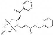 (3aR,4R,5R,6aS)-5-(Benzoyloxy)hexahydro-4-[(1E,3S)-3-hydroxy-5-phenyl-1-penten-1-yl]-2H-cyclopenta[b]furan-2-one