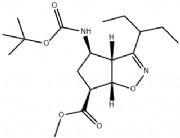 (3aR,4R,6S,6aS)-4-[[(1,1-Dimethylethoxy)carbonyl]amino]-3-(1-ethylpropyl)-3a,5,6,6a-tetrahydro-4H-cyclopent[d]isoxazole-6-carboxylic acid methyl ester