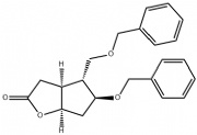 (3aS,4R,5S,6aR)-Hexahydro-5-(phenylmethoxy)-4-[(phenylmethoxy)methyl]-2H-cyclopenta[b]furan-2-one
