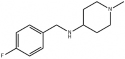 4-(4-Fluorobenzylamino)-1-methylpiperidine
