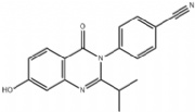 4-(7-Hydroxy-2-isopropyl-4-oxoquinazolin-3(4H)-yl)benzonitrile