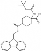 4-(Boc-amino)-1-Fmoc-piperdine-4-carboxylic acid