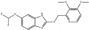 5-Difluoromethoxy-2-{[(3,4-dimethoxy-2-pyridinyl)methyl]thio}-1H-benzimidazole