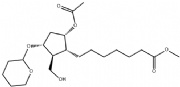 Cyclopentaneheptanoic acid, 5-(acetyloxy)-2-(hydroxyMethyl)-3-[(tetrahydro-2H-pyran-2-yl)oxy]-, Methyl ester, (1R,2S,3R,5S)-