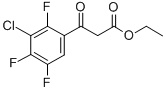 Ethyl 3-chloro-2,4,5-trifluorobenzoylacetate