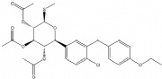 Methyl (5S)-5-C-[4-chloro-3-[(4-ethoxyphenyl)methyl]phenyl]-1-thio-beta-L-xylopyranoside 2,3,4-triacetate
