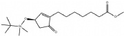 Methyl (R)-(+)-3-(tert-butyldimethylsilyloxy)-5-oxo-1-cyclopentene-1-heptanoate
