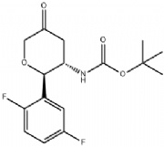 N-[(2R,3S)-2-(2,5-Difluorophenyl)tetrahydro-5-oxo-2H-pyran-3-yl]carbamic acid 1,1-dimethylethyl ester