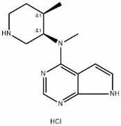 N-Methyl-N-[(3R,4R)-4-methyl-3-piperidinyl]-7H-pyrrolo[2,3-d]pyrimidin-4-amine hydrochloride
