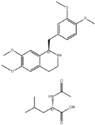 (R)-Tetrahydropapaverine N-acetyl-L-leucinate