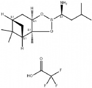 (aR,3aS,4S,6S,7aR)-Hexahydro-3a,8,8-trimethyl-alpha-(2-methylpropyl)-4,6-methano-1,3,2-benzodioxaborole-2-methanamine 2,2,2-trifluoroacetate