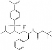 tert-Butyl [(1S,2R)-1-benzyl-2-hydroxy-3-[isobutyl[(4-nitrophenyl)sulfonyl]amino]propyl]carbamate